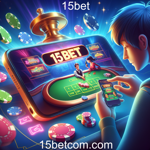 Explore o Mundo dos Jogos Móveis na 15bet